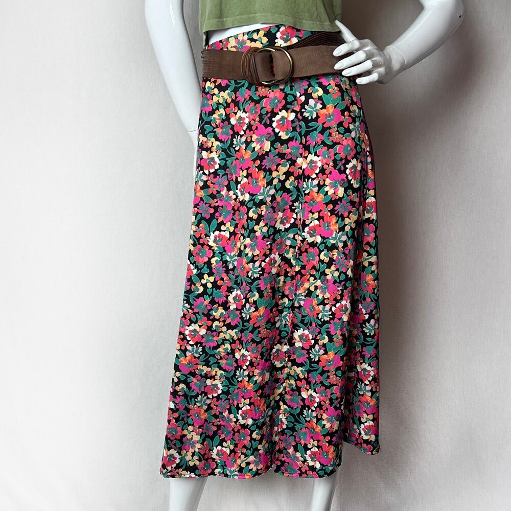 Resa Floral Midi Skirt
